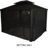 Mosquito Netting For Cambridge Hard Top 10'x12' Or 12'x16' Gazebos