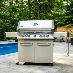 Napoleon Prestige® 665 Grill Series With Infrared Side & Rear Burners -Courtyard Home Furnishings Store 264c0820f5ce8d6007f1c9d942b4c0b1
