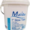 Malibu 1" Slow Tabs Sanitizer For Pools