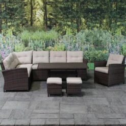 Fresno Deep Seating Sectional Chat Sets -Courtyard Home Furnishings Store 33ba2403f9b324324cbb3470b78d9e7d