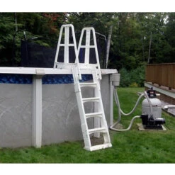 Comfort Incline Pool Ladder Entry System For Above Ground Pools -Courtyard Home Furnishings Store 374026 3 baf80db9 0978 4357 8403 a5c158cec1c7