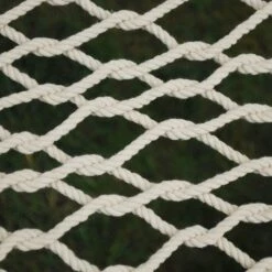 2-Point Single Cotton Rope Hammock With Stand -Courtyard Home Furnishings Store 400459 5