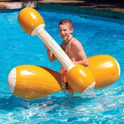 Swimline Log Flume Joust Action Pool Inflatable Set -Courtyard Home Furnishings Store 404648 cb779da0 0f61 42e3 8ba6 23843d35b152