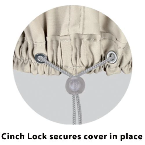 Treasure Garden 48"-54" Round Chat & Fire Pit Cover CP930 3 Treasure Garden 48"-54" Round Chat & Fire Pit Cover CP930 - Image 3