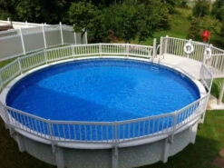 24" Premium Resin Pool Fence System Base Kits -Courtyard Home Furnishings Store 442923 10