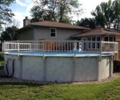 24" Premium Resin Pool Fence System Base Kits -Courtyard Home Furnishings Store 442923 9