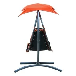 Orange Cloud 9 Hanging Chaise Lounger -Courtyard Home Furnishings Store 4717 ALT5
