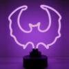 Neonetics Purple Bat Neon Sculpture