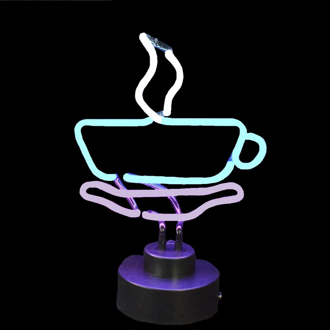 Neonetics Coffee Cup Neon Sculpture 2 Neonetics Coffee Cup Neon Sculpture - Image 2