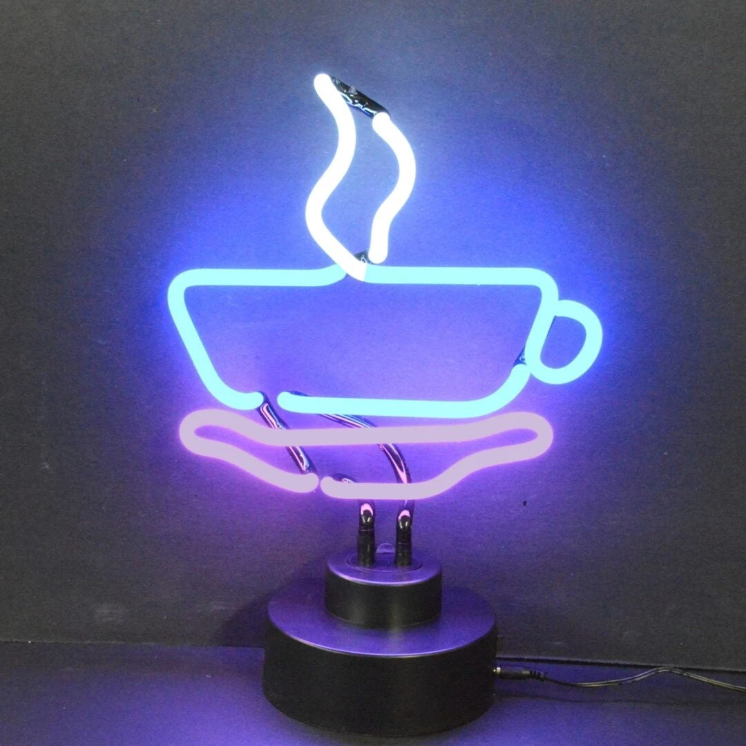Neonetics Coffee Cup Neon Sculpture 1 Neonetics Coffee Cup Neon Sculpture
