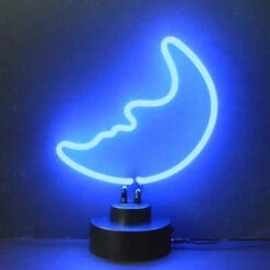 Neonetics Blue Moon Neon Sculpture