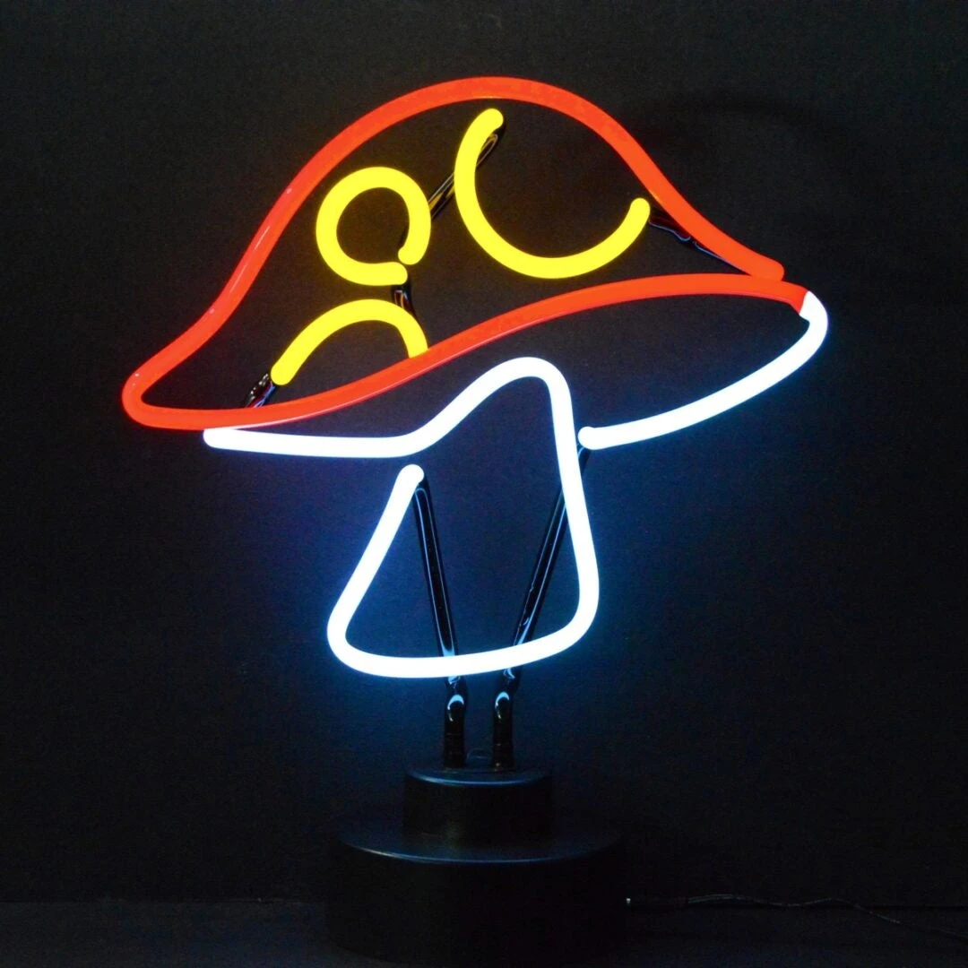 Neonetics Mushroom Neon Sculpture 1 Neonetics Mushroom Neon Sculpture