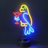Neonetics Parrot Margarita Neon Sculpture