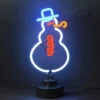 Neonetics Snowman Neon Sculpture