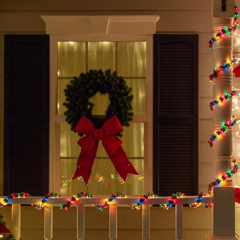 9' Light Garland Chain With 300 Incandescent Lights 5 9' Light Garland Chain With 300 Incandescent Lights - Image 5