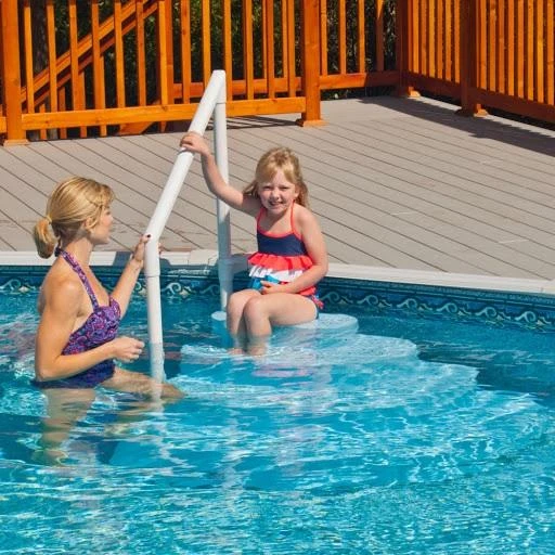 The King Aqua Staircase (Blue Granite Wedding Cake Pool Steps) 8 The King Aqua Staircase (Blue Granite Wedding Cake Pool Steps) - Image 8