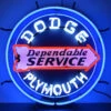 Neonetics Dodge Dependable Service Neon Sign