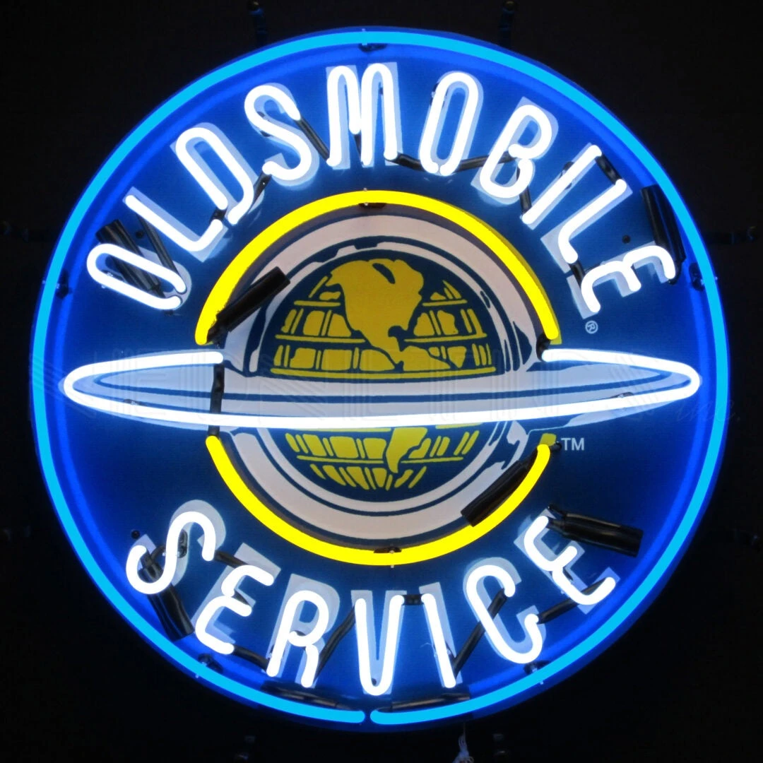 Neonetics Oldsmobile Service Neon Sign 1 Neonetics Oldsmobile Service Neon Sign