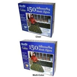 150 Shimmering Net-Style Mesh Christmas Lights 11 150 Shimmering Net-Style Mesh Christmas Lights -Courtyard Home Furnishings Store 6259663944ffef5e91a1a27279ebf2b8