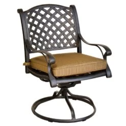 Stonegate Cast Aluminum Cushioned Patio Dining Sets -Courtyard Home Furnishings Store 633510fd9626ed3996d3bb2a6f364eaa