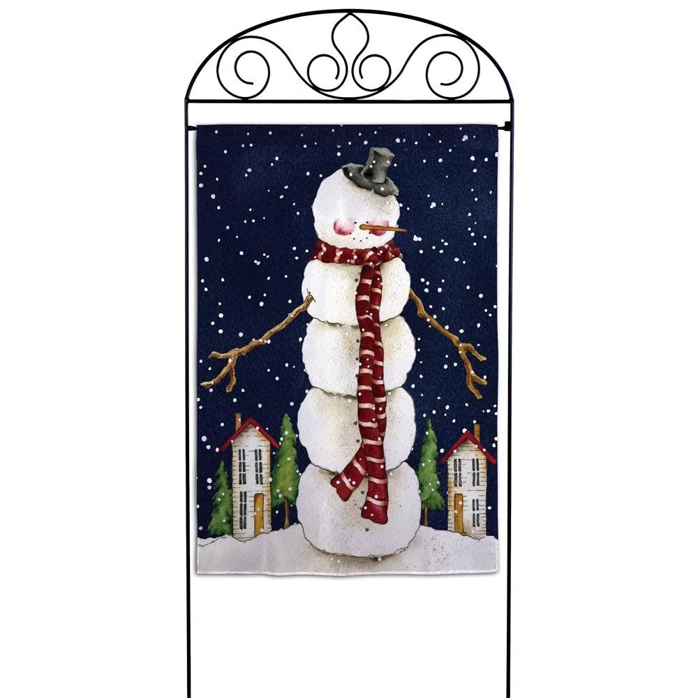 Black Arc Arbor Flag Holder Stand 2 Black Arc Arbor Flag Holder Stand - Image 2