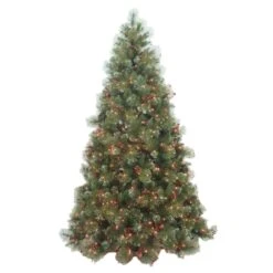 Verona Berry Pre-Lit Artificial Christmas Trees -Courtyard Home Furnishings Store 688f6378aa7c2cd02da3a0bbe0b2dd03