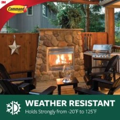 Command™ Outdoor Light Clips -Courtyard Home Furnishings Store 692496 6