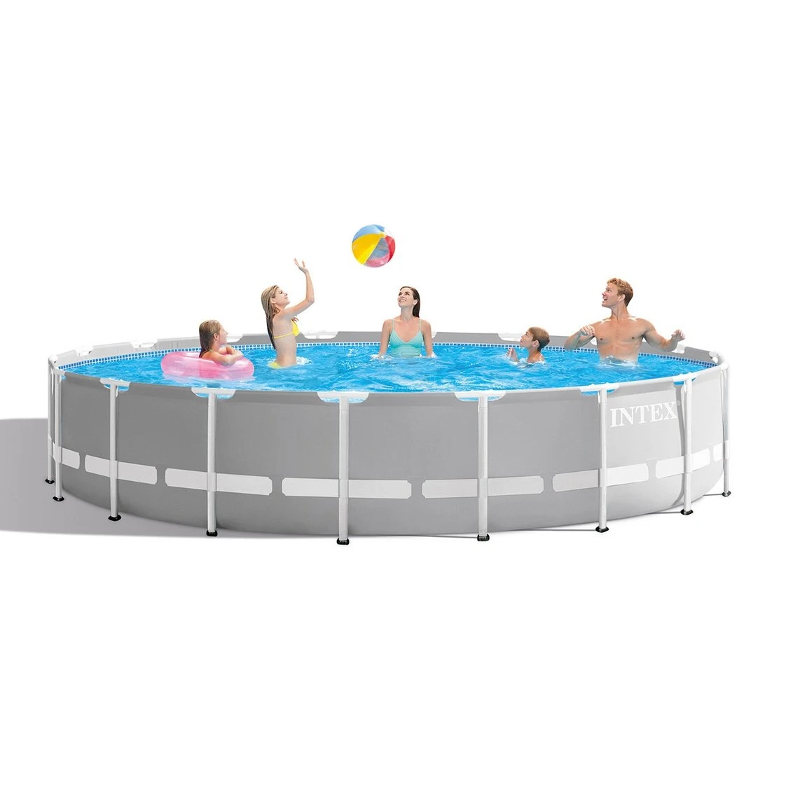 Intex 18' X 48" Prism Frame™ Swimming Pool Set 5 Intex 18' X 48" Prism Frame™ Swimming Pool Set - Image 5