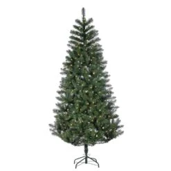 7.5' Pre-Lit Newark Pine Artificial Christmas Tree With Color-Changing LED Lights -Courtyard Home Furnishings Store 6a7ddc5b477cf8fcbca0cbe46129a410