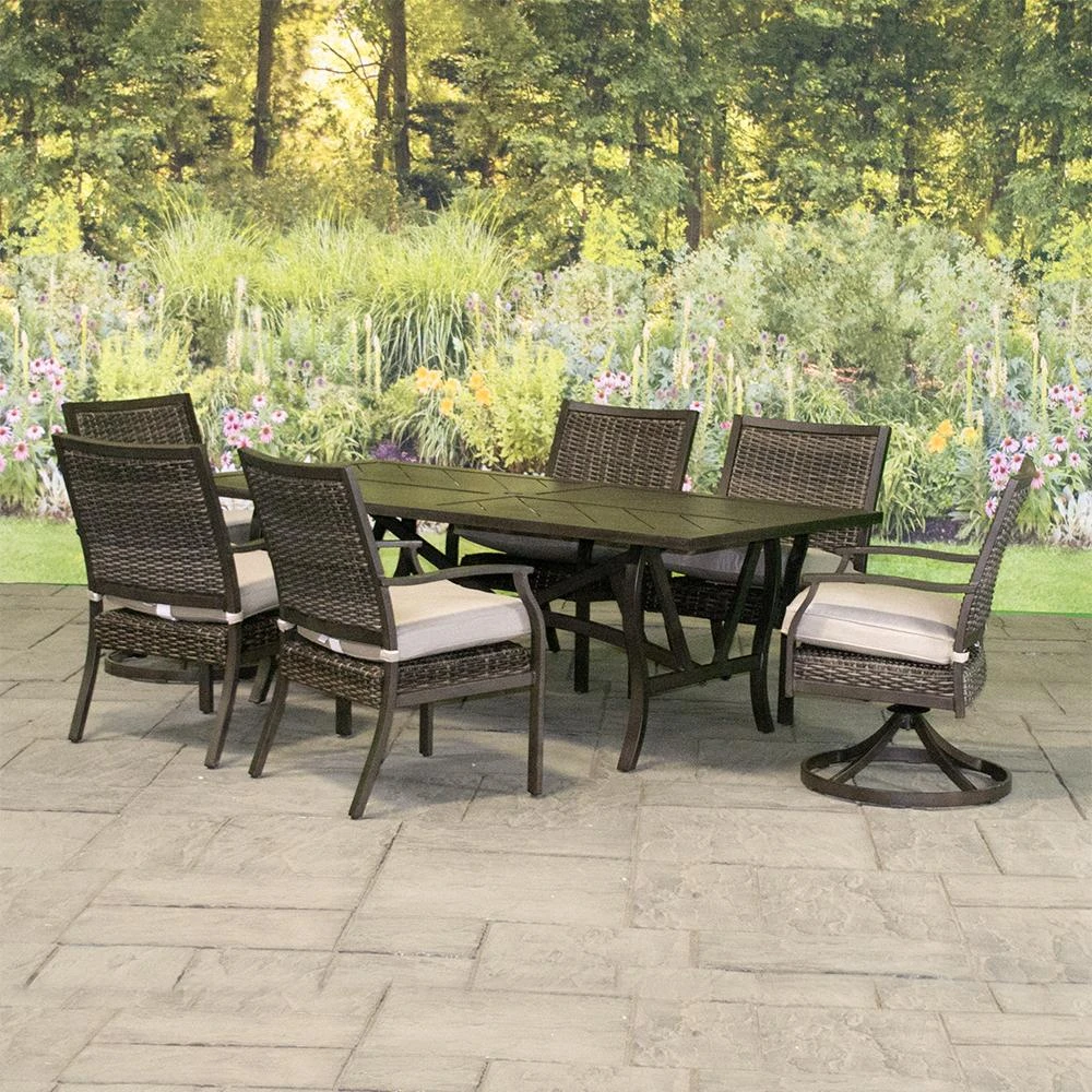 Thatcher Woven Padded Patio Dining Sets 4 Thatcher Woven Padded Patio Dining Sets - Image 4