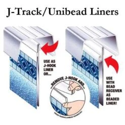 54" Liberty J-Track/UniBead Above Ground Pool Liner 5 54" Liberty J-Track/UniBead Above Ground Pool Liner -Courtyard Home Furnishings Store 72b6720a6b7b729883191700a8060e35