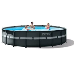 Intex 18' X 52" Ultra XTR™ Frame Pool Set With Sand Filter Pump -Courtyard Home Furnishings Store 75abf18b260b4af367c40f34b40bb62c
