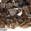 1/2" Copper Reflective Fire Pit / Fireplace Fire Glass