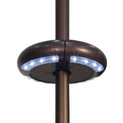 Luna Umbrella Light With Bluetooth Speaker By Treasure Garden -Courtyard Home Furnishings Store 7ebcaeed17db595916cd051405443e34