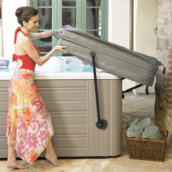 Hot Spring Cover Cradle II Retractable Cover System 1 Hot Spring Cover Cradle II Retractable Cover System