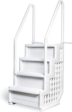 Antiqua In-Pool Universal Step With Dual Handrails -Courtyard Home Furnishings Store 821865 2