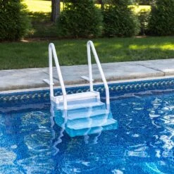 Antiqua In-Pool Universal Step With Dual Handrails -Courtyard Home Furnishings Store 821865 5