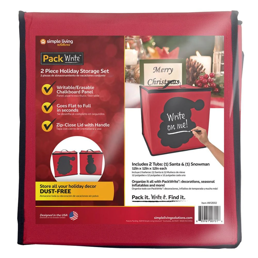 PackWrite™ Holiday Decoration Storage Set 2 PackWrite™ Holiday Decoration Storage Set - Image 2