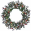 Windsor Glazier Pre-Lit Artificial Wreath