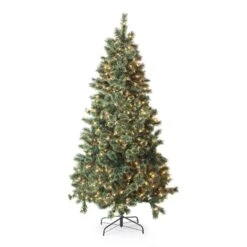 7' Pre-Lit Hudson Cash Pine Artificial Christmas Tree -Courtyard Home Furnishings Store 8926c741a5fdf0fe2dc3393501767412