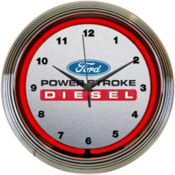 Neonetics Ford Power Stroke Diesel Neon Clock