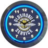 Neonetics GM Oldsmobile Service Neon Clock
