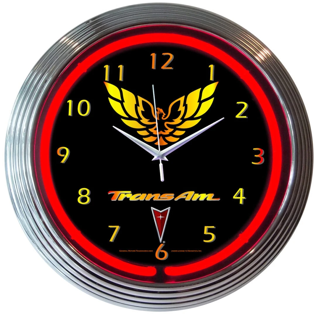 Neonetics GM Trans AM Neon Clock 1 Neonetics GM Trans AM Neon Clock