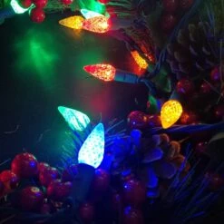 Set Of 200 LED C6 Christmas Lights On A Reel From Sylvania -Courtyard Home Furnishings Store 8dd87fc9c4eea4eb40e7f36fddcfe06e