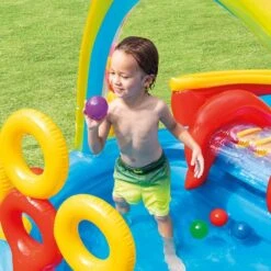 Intex Rainbow Ring Inflatable Play Center -Courtyard Home Furnishings Store 8dfc8acc16ed77b2495dadc947a82d9f