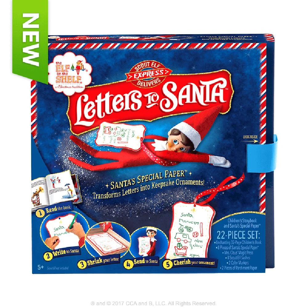 The Elf On The Shelf® Scout Elf Express Delivers Letters To Santa 1 The Elf On The Shelf® Scout Elf Express Delivers Letters To Santa