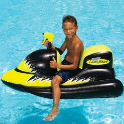Swimline's Lasershark Wet-Ski Squirter Pool Float 6 Swimline's Lasershark Wet-Ski Squirter Pool Float -Courtyard Home Furnishings Store 906630 3