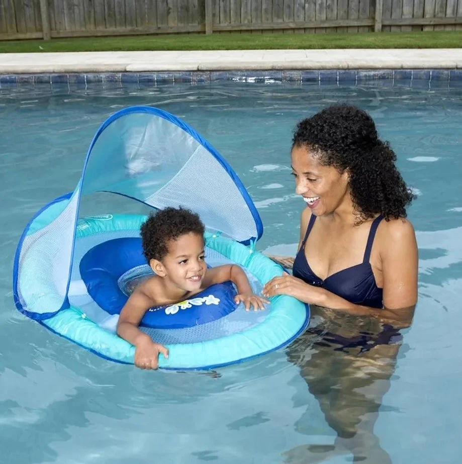 SwimWays Baby Spring Float With Sun Canopy 1 SwimWays Baby Spring Float With Sun Canopy
