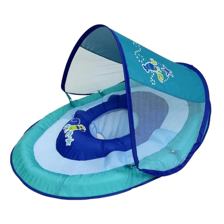 SwimWays Baby Spring Float With Sun Canopy 5 SwimWays Baby Spring Float With Sun Canopy - Image 5