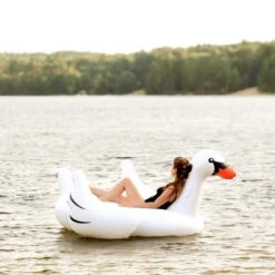 The Original Inflatable Swan Float By Swimline -Courtyard Home Furnishings Store 955591 4